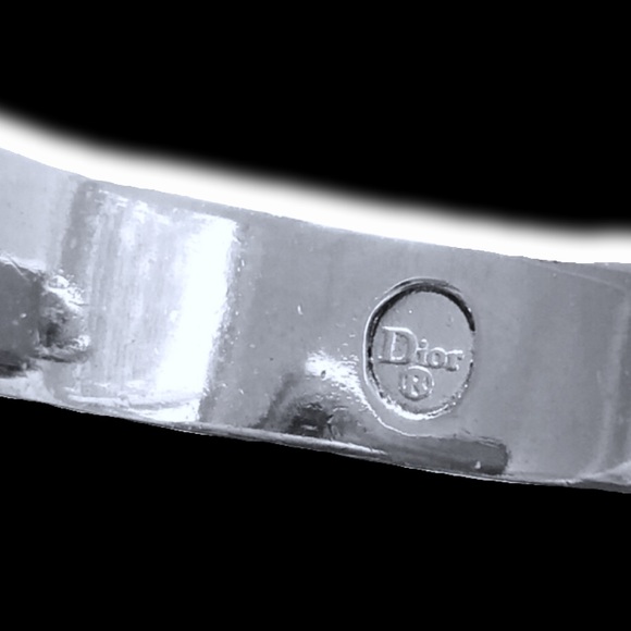 Dior 2000’s Vintage Hard Core Gambler Logo ID Curb Link Bracelet - Picture 10 of 16